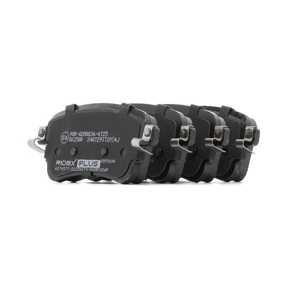 Brake Pads Set RIDEX 402B1326P 402B1326P - photo 1