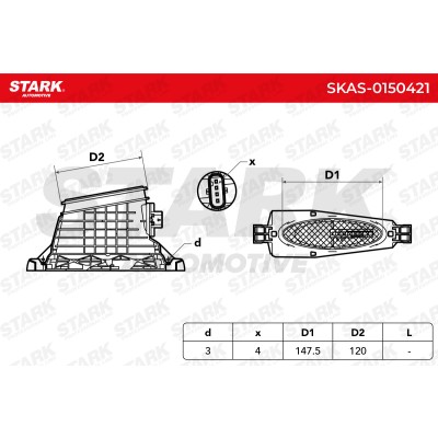 Air Mass Sensor Stark SKAS-0150421 SKAS-0150421 - photo 6