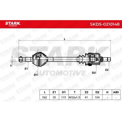 Drive Shaft Stark SKDS-0210148 SKDS-0210148 - photo 6