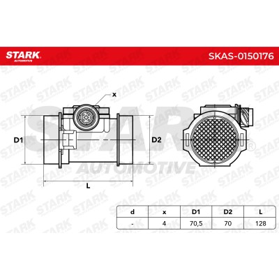Air Mass Sensor Stark SKAS-0150176 SKAS-0150176 - photo 5