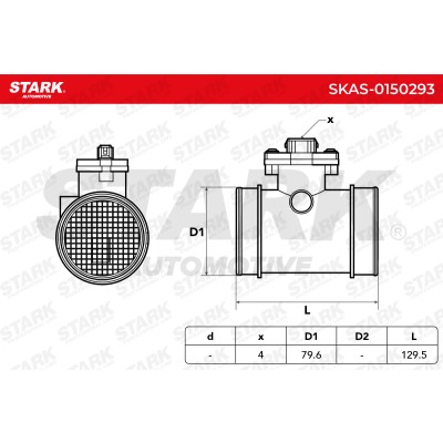 Air Mass Sensor Stark SKAS-0150293 SKAS-0150293 - photo 7