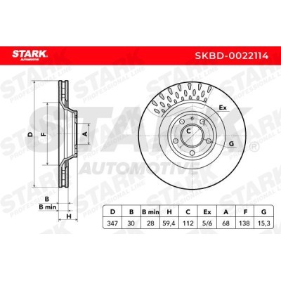 Brake Disc Stark SKBD-0022114 SKBD-0022114 - photo 7