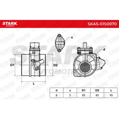 Air Mass Sensor Stark SKAS-0150070 SKAS-0150070 - photo 6