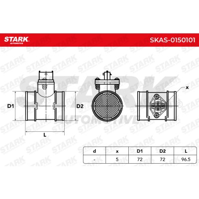 Air Mass Sensor Stark SKAS-0150101 SKAS-0150101 - photo 5