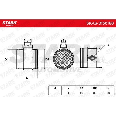 Air Mass Sensor Stark SKAS-0150168 SKAS-0150168 - photo 6