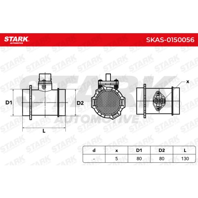 Air Mass Sensor Stark SKAS-0150056 SKAS-0150056 - photo 6