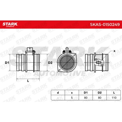 Air Mass Sensor Stark SKAS-0150249 SKAS-0150249 - photo 10