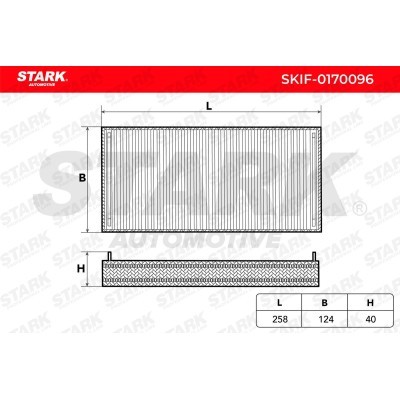 Cabin Air Filter Stark SKIF-0170096 SKIF-0170096 - photo 2