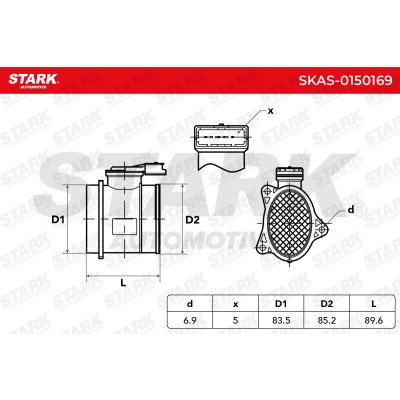 Air Mass Sensor Stark SKAS-0150169 SKAS-0150169 - photo 6