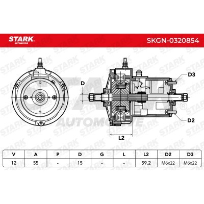 Alternator Stark SKGN-0320854 SKGN-0320854 - photo 5