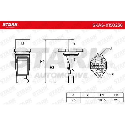 Air Mass Sensor Stark SKAS-0150236 SKAS-0150236 - photo 5