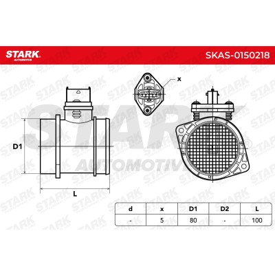 Air Mass Sensor Stark SKAS-0150218 SKAS-0150218 - photo 5
