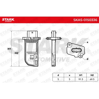 Air Mass Sensor Stark SKAS-0150336 SKAS-0150336 - photo 6