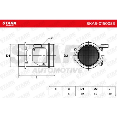 Air Mass Sensor Stark SKAS-0150053 SKAS-0150053 - photo 6