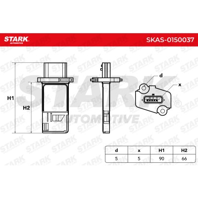 Air Mass Sensor Stark SKAS-0150037 SKAS-0150037 - photo 5
