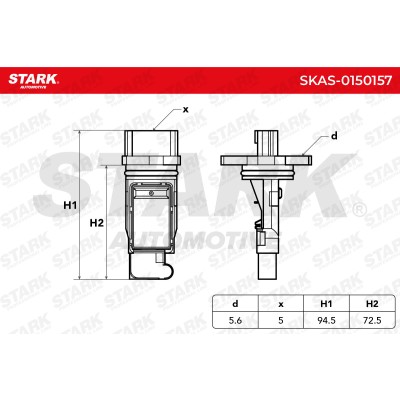 Air Mass Sensor Stark SKAS-0150157 SKAS-0150157 - photo 5