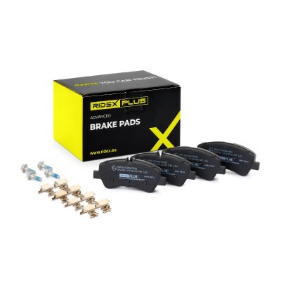 Brake Pads Set RIDEX 402B0684P 402B0684P - photo 2