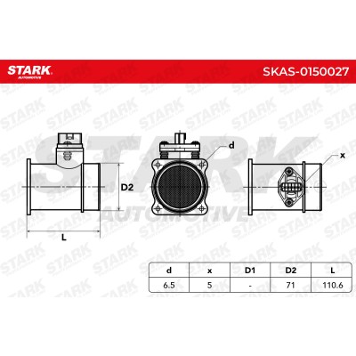 Air Mass Sensor Stark SKAS-0150027 SKAS-0150027 - photo 6