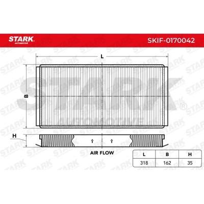 Cabin Air Filter Stark SKIF-0170042 SKIF-0170042 - photo 1