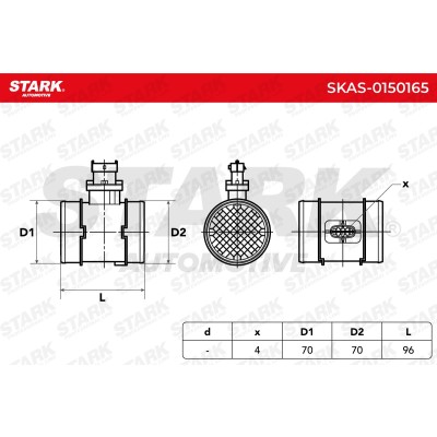 Air Mass Sensor Stark SKAS-0150165 SKAS-0150165 - photo 7
