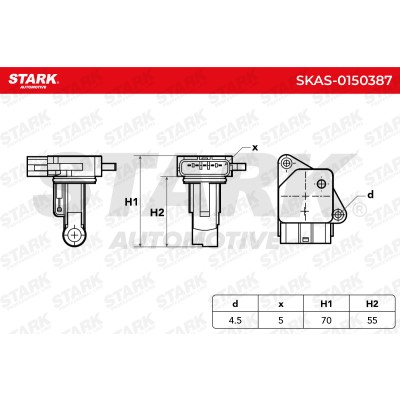 Air Mass Sensor Stark SKAS-0150387 SKAS-0150387 - photo 6