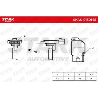 Air Mass Sensor Stark SKAS-0150145 SKAS-0150145 - photo 5