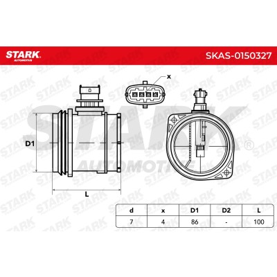 Air Mass Sensor Stark SKAS-0150327 SKAS-0150327 - photo 6