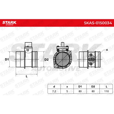 Air Mass Sensor Stark SKAS-0150034 SKAS-0150034 - photo 6
