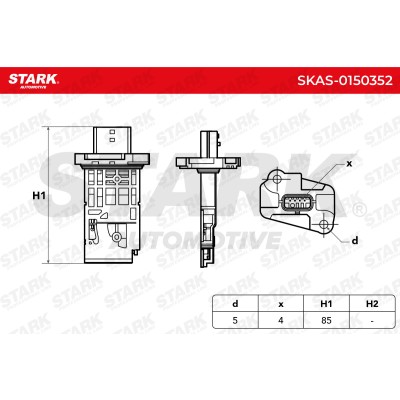 Air Mass Sensor Stark SKAS-0150352 SKAS-0150352 - photo 6