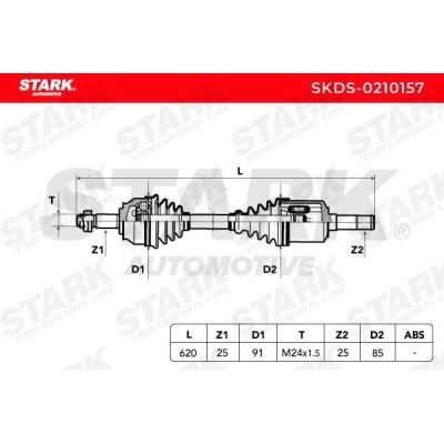 Drive Shaft Stark SKDS-0210157 SKDS-0210157 - photo 6