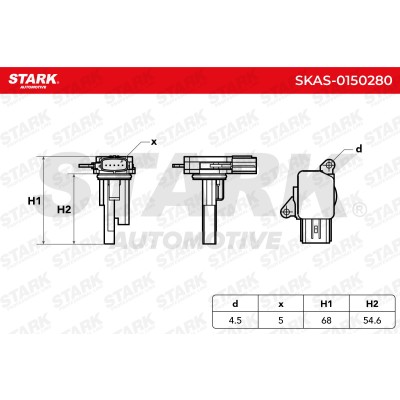 Air Mass Sensor Stark SKAS-0150280 SKAS-0150280 - photo 6