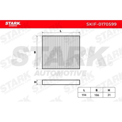 Cabin Air Filter Stark SKIF-0170599 SKIF-0170599 - photo 6