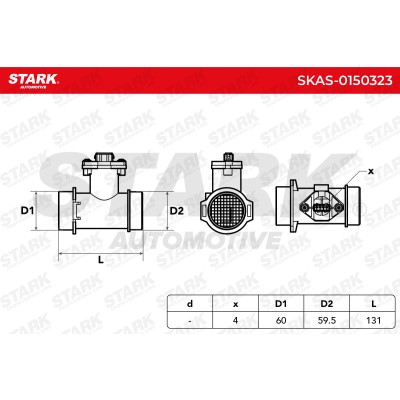 Air Mass Sensor Stark SKAS-0150323 SKAS-0150323 - photo 6