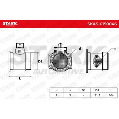 Air Mass Sensor Stark SKAS-0150046 SKAS-0150046 - photo 6