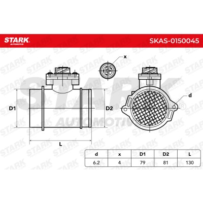 Air Mass Sensor Stark SKAS-0150045 SKAS-0150045 - photo 6