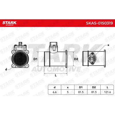 Air Mass Sensor Stark SKAS-0150319 SKAS-0150319 - photo 5