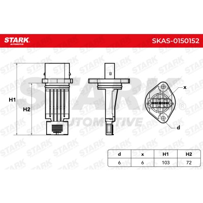Air Mass Sensor Stark SKAS-0150152 SKAS-0150152 - photo 6
