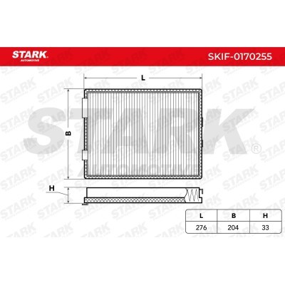 Cabin Air Filter Stark SKIF-0170255 SKIF-0170255 - photo 2