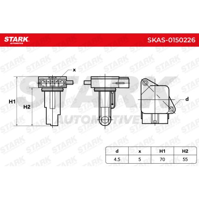 Air Mass Sensor Stark SKAS-0150226 SKAS-0150226 - photo 5