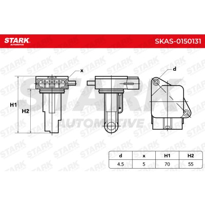 Air Mass Sensor Stark SKAS-0150131 SKAS-0150131 - photo 3