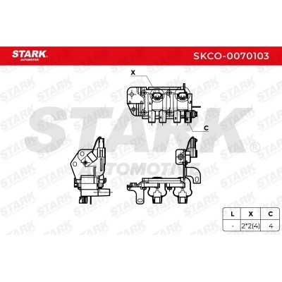 Ignition Coil Stark SKCO-0070103 SKCO-0070103 - photo 3