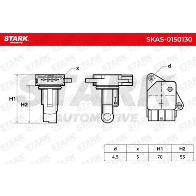 Air Mass Sensor Stark SKAS-0150130 SKAS-0150130 - photo 3