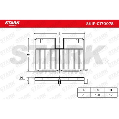 Cabin Air Filter Stark SKIF-0170078 SKIF-0170078 - photo 2