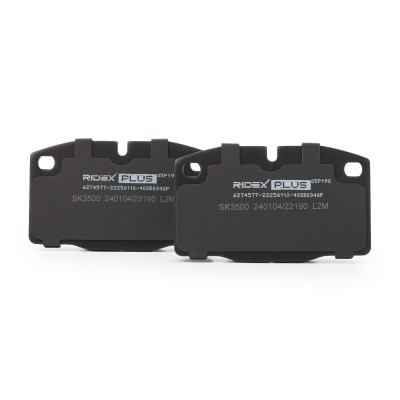 Brake Pads Set RIDEX 402B0340P 402B0340P - photo 4