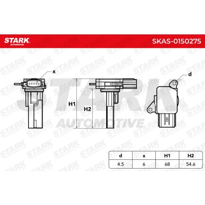 Air Mass Sensor Stark SKAS-0150275 SKAS-0150275 - photo 5