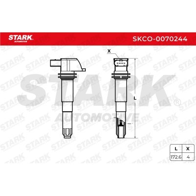 Ignition Coil Stark SKCO-0070244 SKCO-0070244 - photo 5