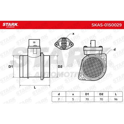 Air Mass Sensor Stark SKAS-0150029 SKAS-0150029 - photo 5