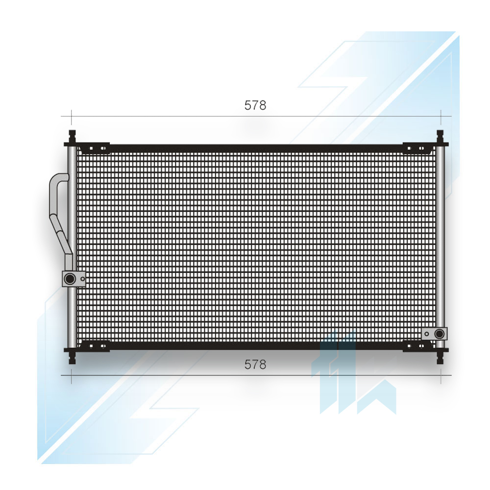 Condenser for Honda (Europe) CR-V I  1997 - 2001 210HDCRV10 - photo 1