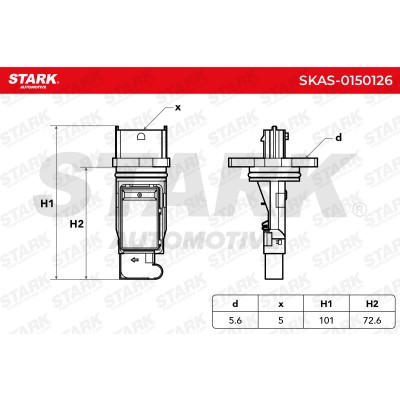 Air Mass Sensor Stark SKAS-0150126 SKAS-0150126 - photo 7