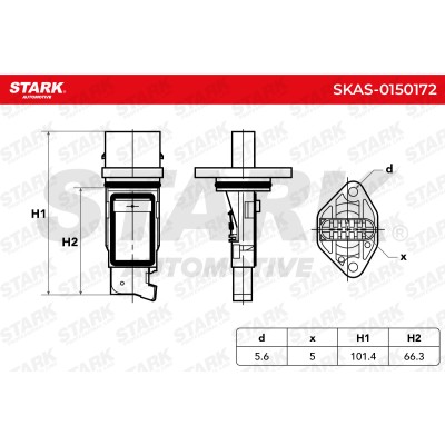 Air Mass Sensor Stark SKAS-0150172 SKAS-0150172 - photo 6